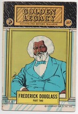1970 Golden Legacy Black Americana Comic " Frederick Douglas " Part Two