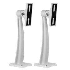 2 Pack Outdoor CCTV Mount Wall Ceiling Metal Bracket Security Camera Stand 20cm