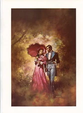 1978 full Color Plate "The Toast of the Town" Boris Vallejo Fantastic GGA Print