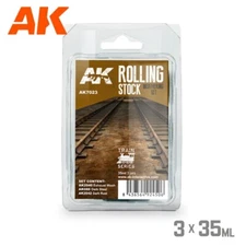 AK Interactive: Rolling Stock - Weathering Set - AK7023