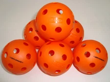 6 Onix Fuse Indoor Pickleballs Balls  Tournament Meet USAPA Pack of 6 Orange