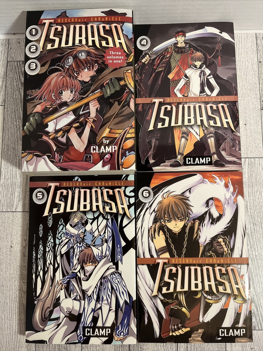 Tsubasa Reservoir Chronicle Volumes 1 2 3 4 5 6 Lot English