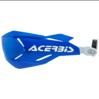 Hand guards Acerbis X-Future Whites and Blues – 50cc Motorcycle Part