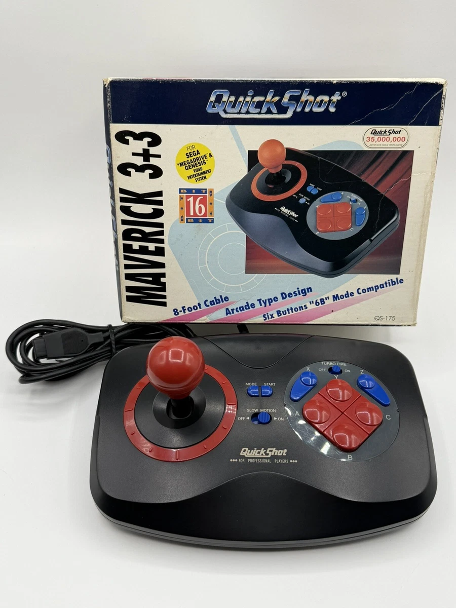 QuickShot II Plus Joystick Controller für SEGA Master System – GAMES