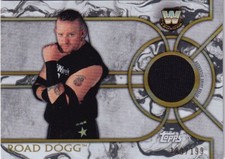 Road Dogg Jesse James WWE Ring Used Swatch Trading Card Shirt Relic DX /199