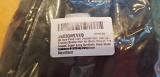 4 36 Inch Faux Locs Crochet Hair Braids Pre-Looped Synthetic Black New