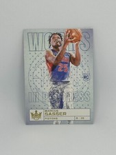 2023-24 Panini Court Kings Marcus Sasser 27 Works in Progress Insert Rookie