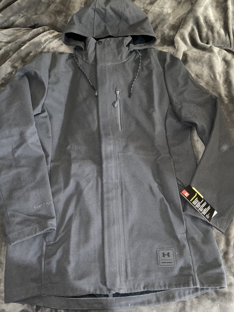 under armour men's storm wool town coat