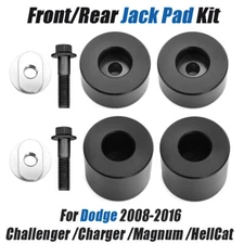 Front/Rear Jack Pad Kit For Dodge Challenger /Charger /Magnum /HellCat 2008-2016