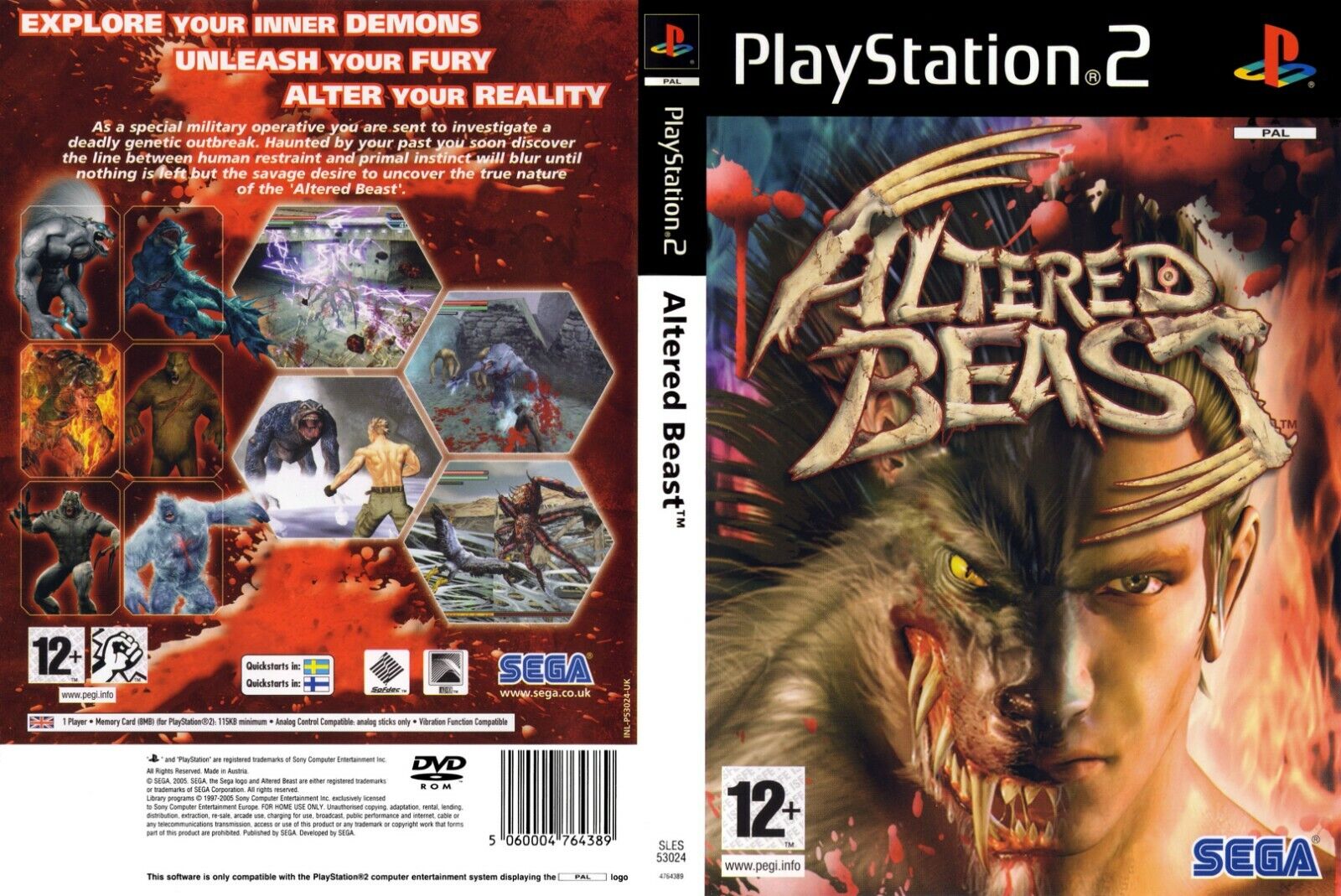 Altered Beast (Playstation 2), Wiki Altered Beast