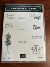 Stampin Up Cling Mount Stamp Set ~ Handmade For You