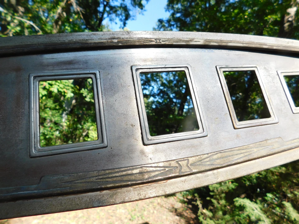 Cuadro de instrumentos Studebaker Dictator 1929 bisel Art Deco medidores de varilla de rata personalizados Foto 3 de 4