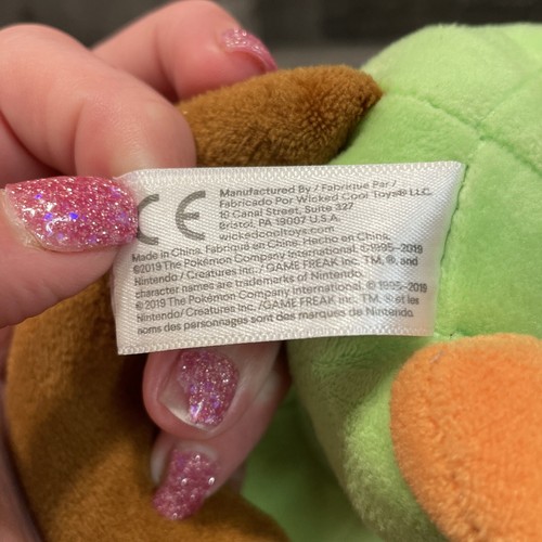 Pokemon Grookey Plush Stuffed Animal 8" WCT 2019 - Picture 9 of 9
