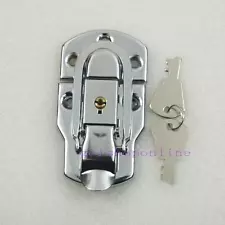 Toggle Case Catch Latch Trunk 4 Drawbolt Closure Box chest Suitcase Lock Stud