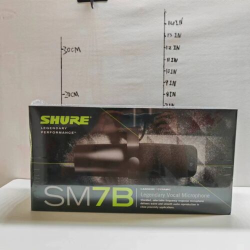 Microphone SM7B Vocal / Broadcast Cardioid shure Dynamic New Retail Box Sealed