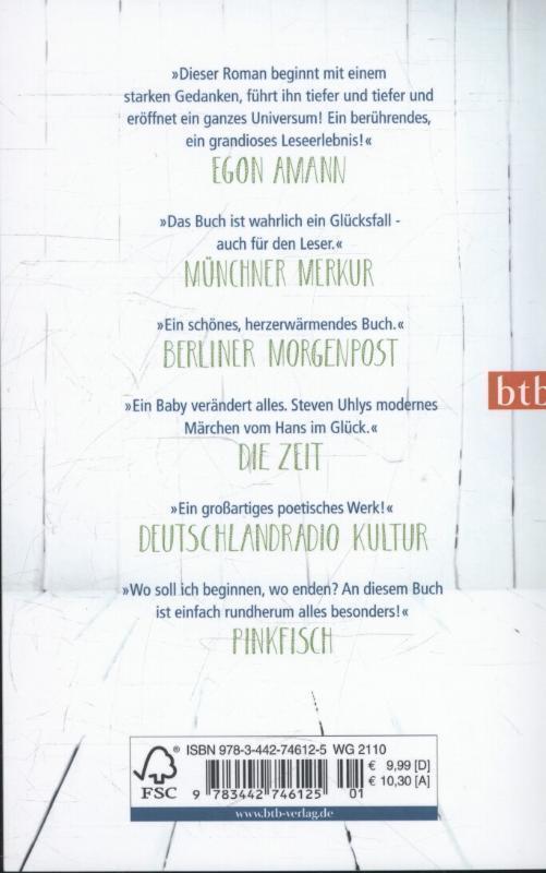 Thumbnail - Glückskind | Steven Uhly | Deutsch | Taschenbuch | Btb | 282 S. | 2014