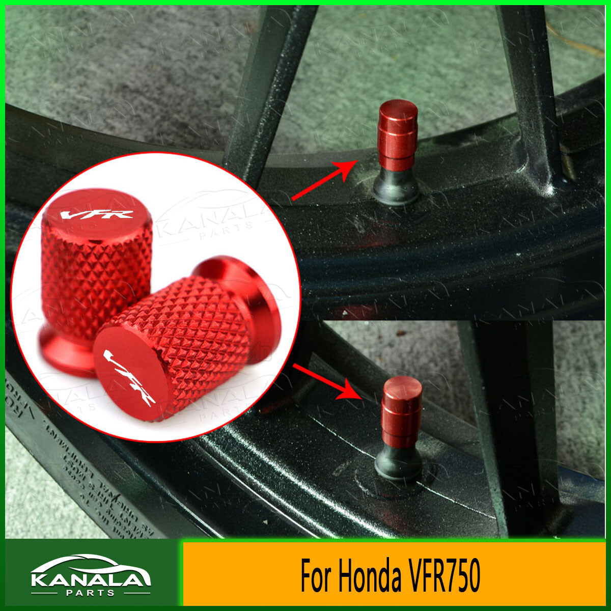 For Honda VFR750 2000-2024 Motorcycle Tire Valve CNC Universal Aluminum Covers