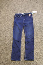 New Levi's Boys Skinny Knit Pull On Pants - Size 6 Regular - DARK