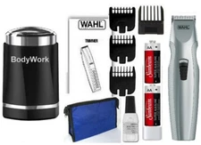 BodyWork MENs Bikini Shaver+Bags+Hair+Nose Trimmer Man Shave+Pepper Spray--$