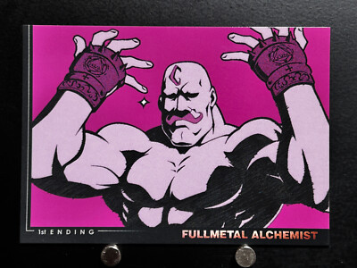 Alex Louis Armstrong Fullmetal Alchemist Card Carddass Masters #71 BANDAI Japan