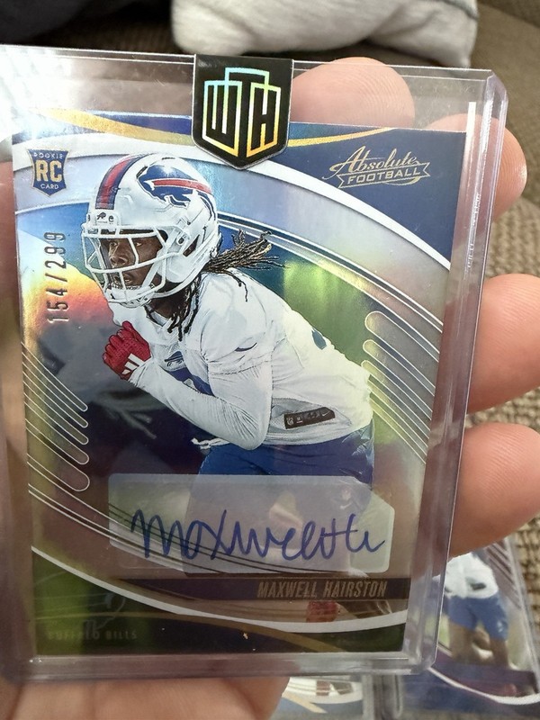 2025 Absolute Maxwell Hairston Lot -1 Auto. Landon Jackson Auto. All Numbered