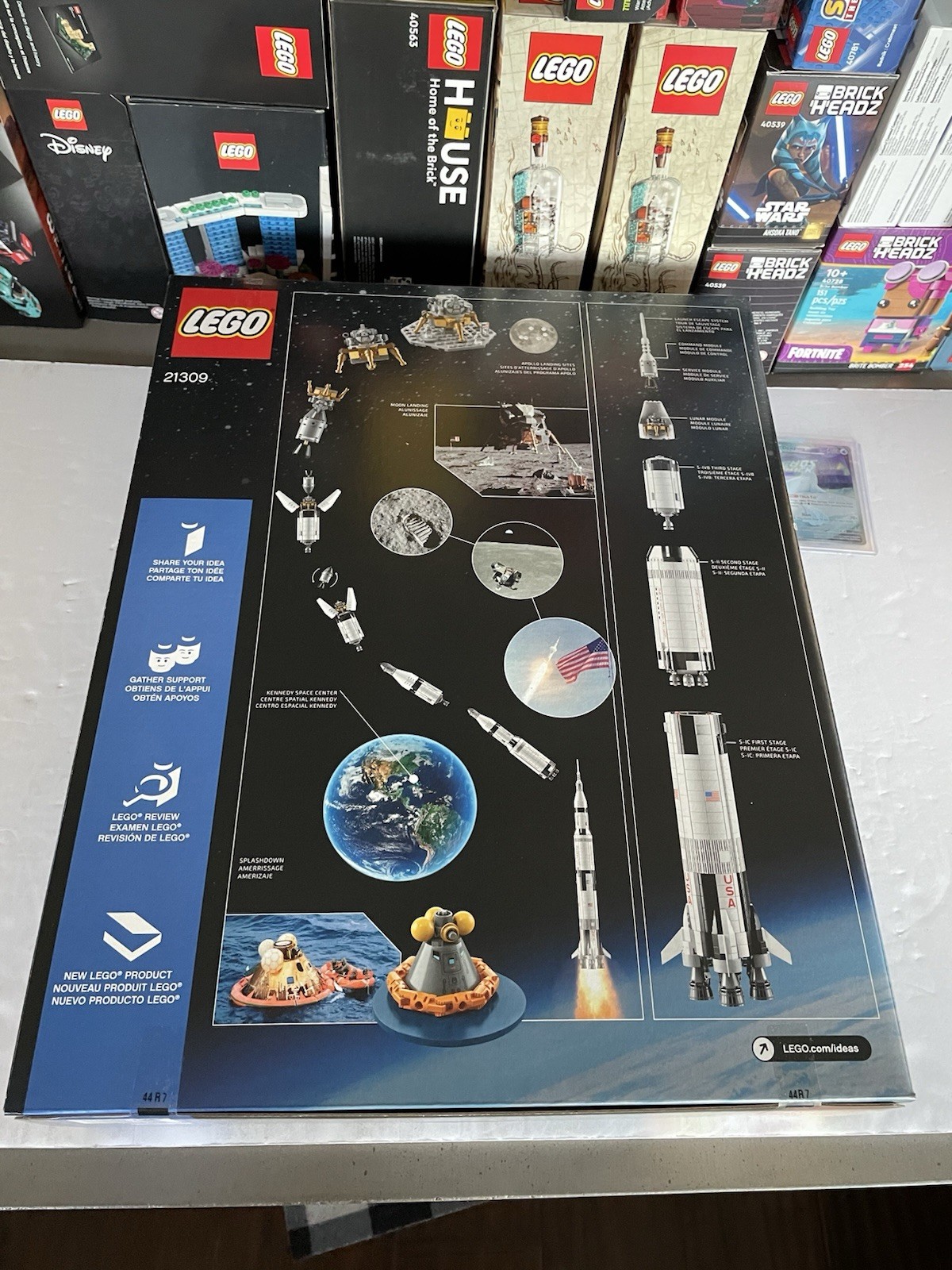 LEGO Ideas NASA Apollo 11 Saturn V 21309 – Bild 5