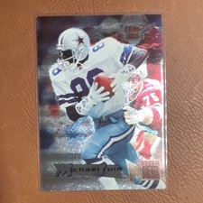 Fleer 1995 Metal Michael Irvin #50 Dallas Cowboys Football Card