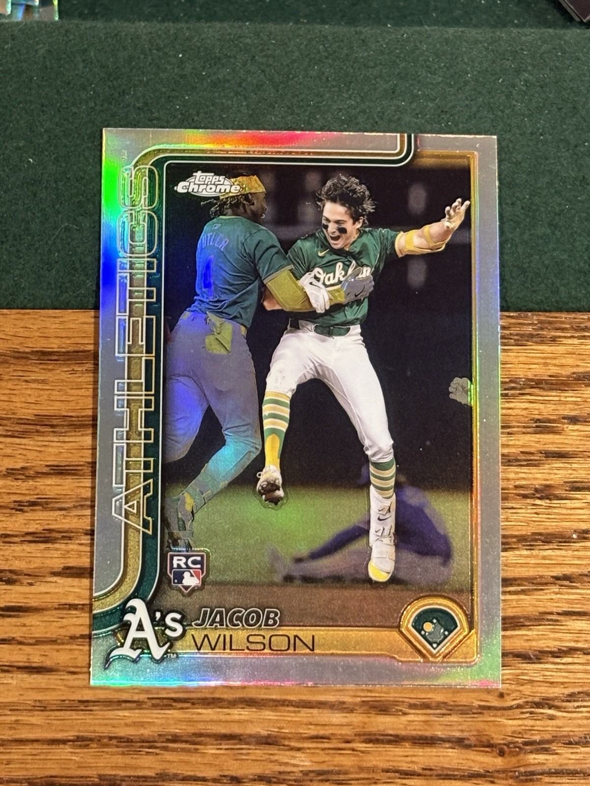 2025 Jacob Wilson SSP Topps Chrome Image Variation Rookie #96 ROY RC