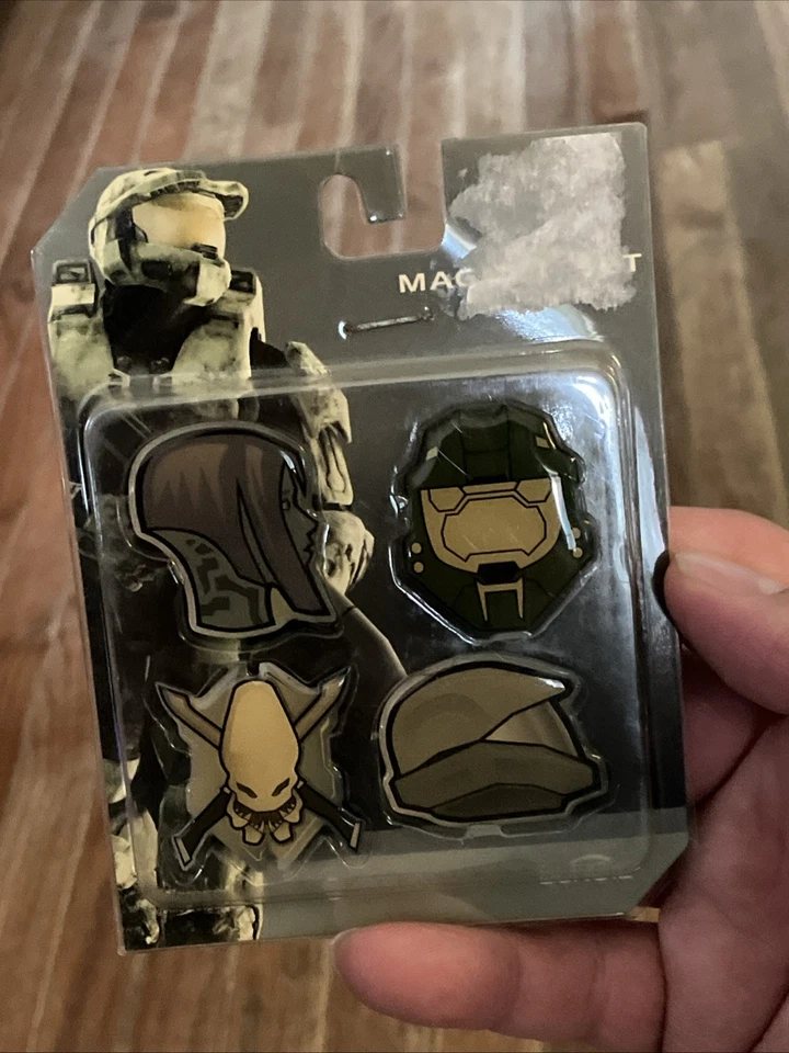 Bungie Halo 3 Mini Icono Imán Set Xbox 360 4 Insignias Logro Nuevo Paquete Sellado Foto 2 de 4