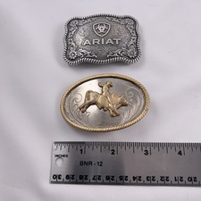Ariat Youth Buckle And Rodeo Western Youth Buckle - Set Of 2