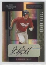 2004 Playoff Prestige Rookies & Prospects Xtra Bases Purple Jason Kubel Auto 3l1