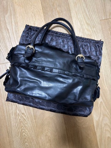 GUCCI Sabrina Tom Ford Leather Bag Rare #QYARPZ