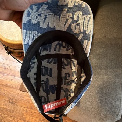 帽子 supreme Fat Tip Jacquard Denim Camp Cap Supreme fat tip jacquard denim camp cap | eBay