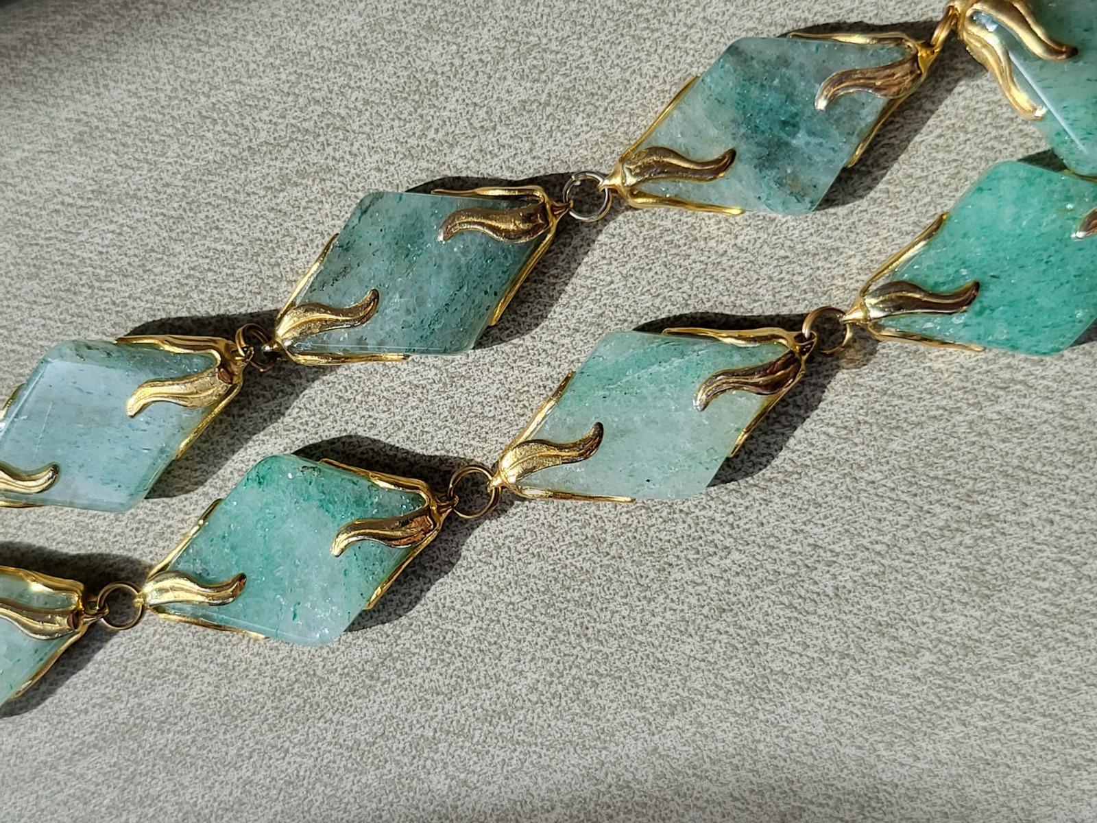 Vtg Artisan Large Statement Maple Leaf Green Adve… - image 13