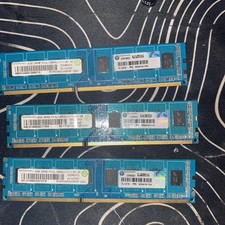HP DDR3-1600 PC3-12800 3x4 12 GB CL-11 240 Pin RAM