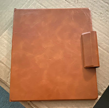 Brown Leather Folding Stand Case Cover for Tablet