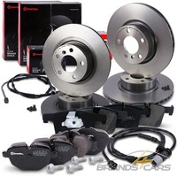 Brembo Bremsscheiben +BremsbelÄGe +Kontakte Vorne+Hinten FÜR BMW X3 F25 X4 F26