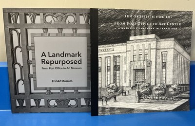 From Post Office Art Center Nashville Landmark in Transition Frist (Lot of 2 PB)