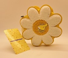 Her Universe Sanrio Pompompurin Honey Bee Flower Coin Purse New with Tags