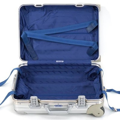 Rimowa Topas 32L Silver 2-wheels Carry Case Suitcase 929.52 | eBay