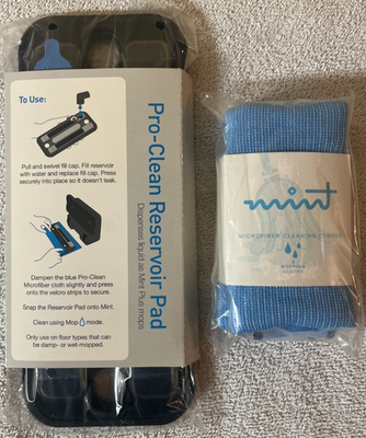 #ad #ad NEW Sealed PRO CLEANER RESERVOIR PAD MINT Blue Pro Clean Microfiber CLOTH $17.99