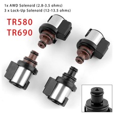 4PCS Torque Converter AWD Solenoid F&uuml;r Subaru Lineartronic CVT TR580/TR690