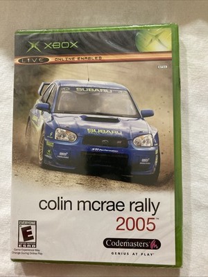 Colin McRae Rally 2005 (Microsoft Xbox, 2004) - European Version