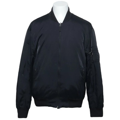 Fila, Bomberjacke, Herren, Größe: M, Schwarz, Polyamid/Polyester, Einfarbig #5vK