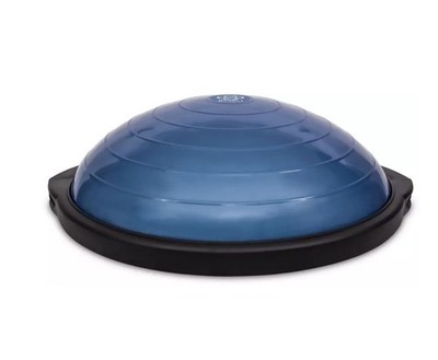 BOSU Sport Balance Trainer 50cm Blue/Black Non-Slip Base w/ Hand Pump
