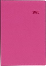 Hakubunkan 2026 A6 Monthly SD-16 Index Planner Pink No. 786 2025 December