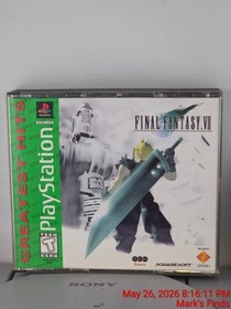 Sony PlayStation 1 PS1 Console - Gray + Cables + Controller Final Fantasy VII