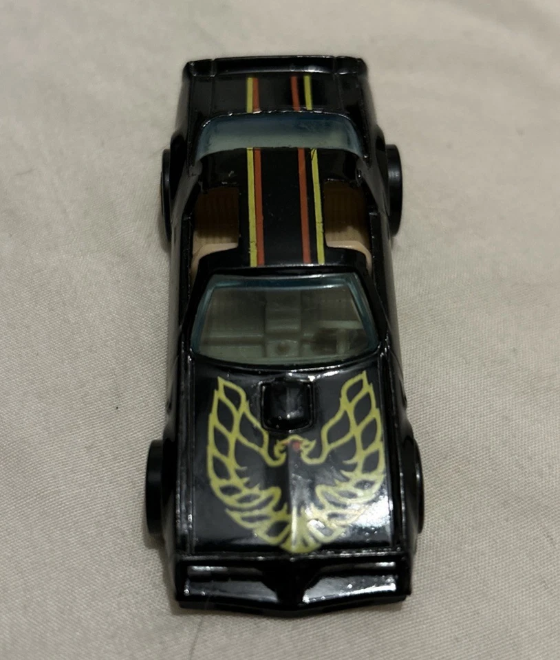Pontiac Firebird 1977 vintage Hot Wheels Hot Bird negro BW Blackwall Hong Kong Foto 2 de 4