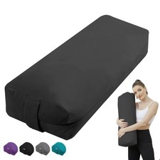Rectangular Yoga Bolster Pillow - Yoga Pillow for Restorative  Yin Yoga - 30...