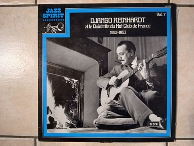 33 Runden Django Reinhardt LP 12'' + QUINTETTE HOT CLUB FRANCE Jazz S 1952/1953
